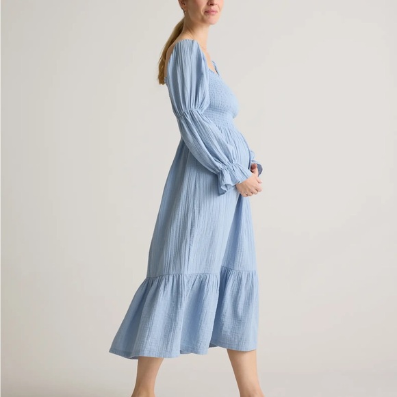 Quince Organic Cotton Gauze Dress - Picture 2 of 5